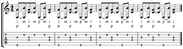 Alternating Bass Fingerstyle Patterns 8